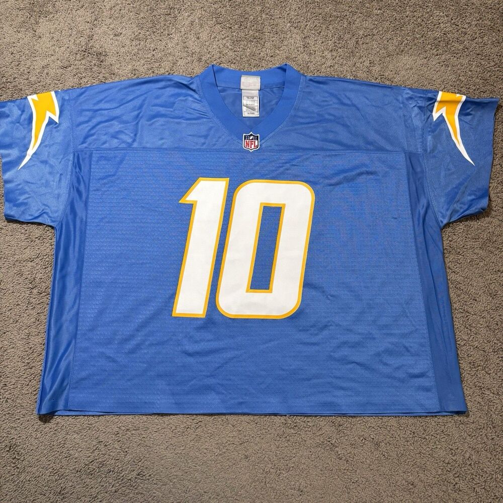 Los Angeles Chargers Justin Herbert Powder Blue Jersey NFL Pro Line Men’s 3XL